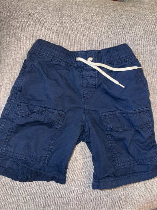 Cat & Jack Other - Cat & Jack Navy Blue Cargo Shorts with Drawstring
